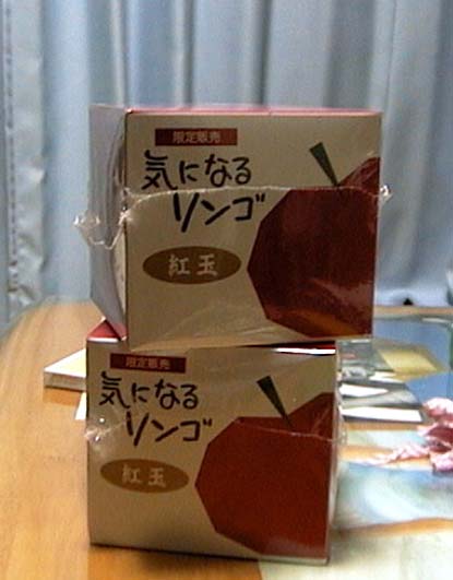 りんご２個