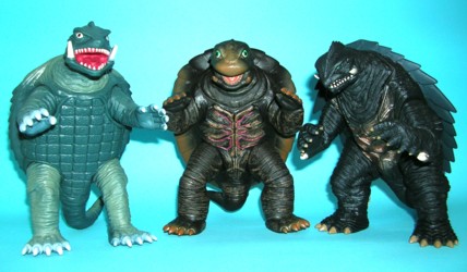昭和ガメラ　登場怪獣ソフビ　まとめ 昭和ガメラ＆登場怪獣（バンダイ）ソフビフィギュア