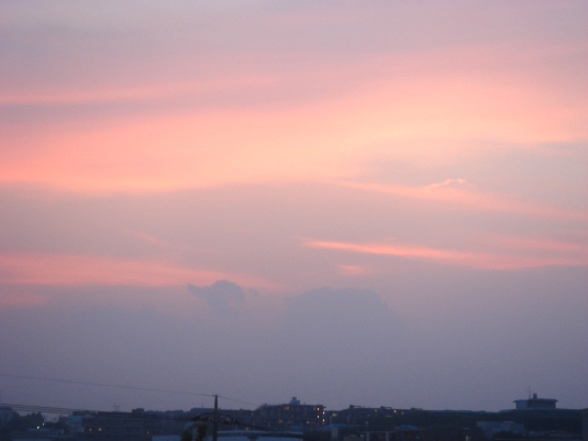 長津田 夕焼け　リニューアル
