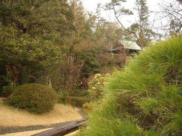 七賢堂へ向かう路