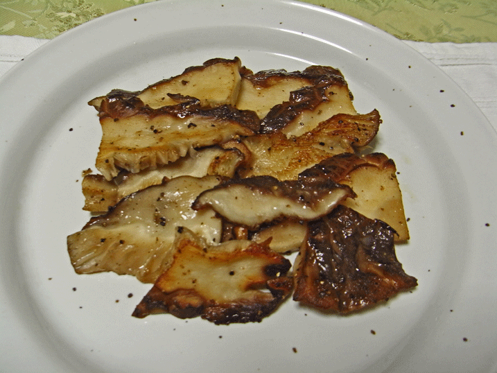 100429椎茸のｿﾃｰ