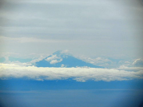 110708機上富士山