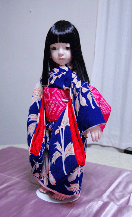 91024人形立ち姿