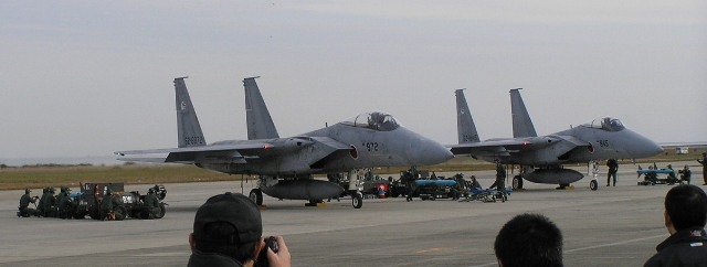 F-15 再発進&S/C展示