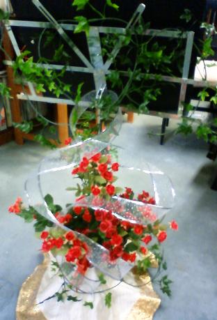 譜面台を大道具にしてみたり