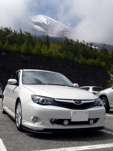 インプレッサwith富士山