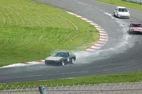 オイル処理の跡