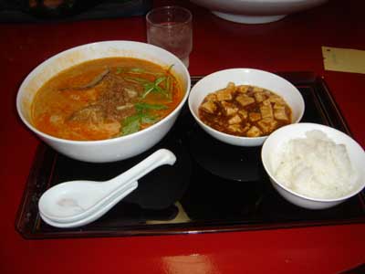 坦々麺セット