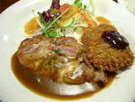 夕食