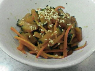 かぼちゃきんぴら