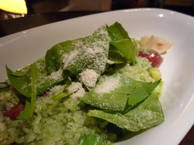 ほうれん草のリゾット