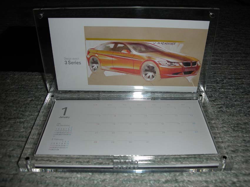 １月カレンダー