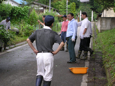 崇禅寺参道の整備