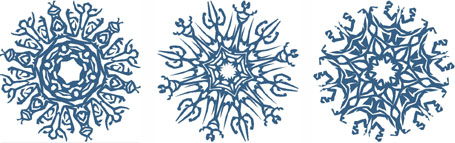 omi作＊雪の結晶