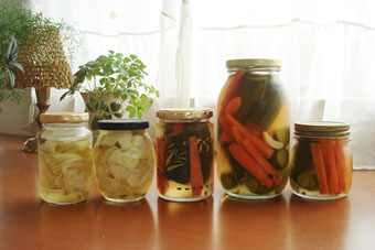 自家製ピクルス