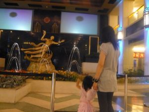 grand indonesia噴水