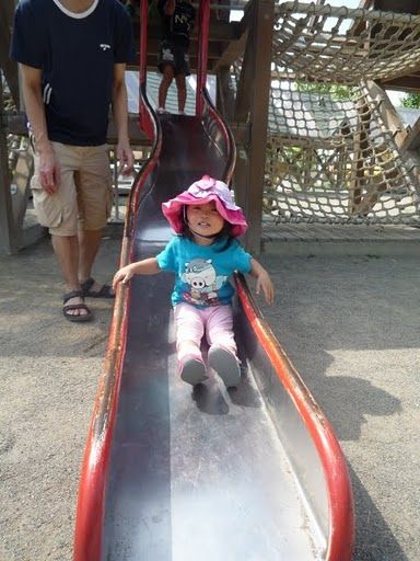 河川環境楽園滑り台