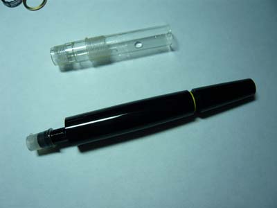 モンブラン　221　ピストンを外しやすい位置へ