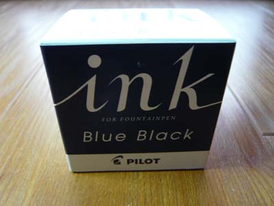 パイロット　インキ　ブルーブラック　30ml　箱