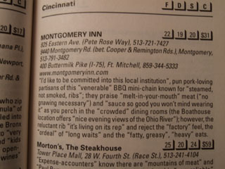 Montgomery Inn Evaluation
