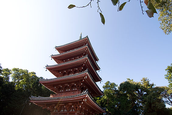 竹林寺にて