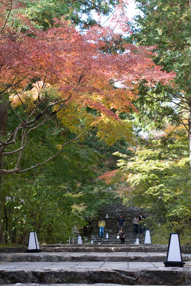 竹林寺にて