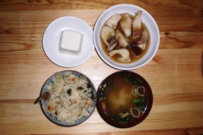 晩御飯メニュー