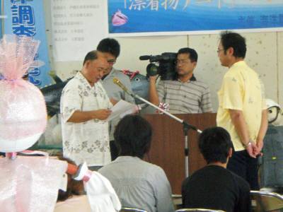 アート・表彰風景