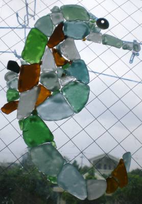 窓際で見たタツノオトシゴ