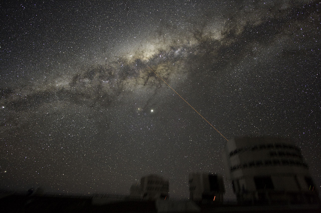 0 0 ESO the Galaxy and the Laser.jpg