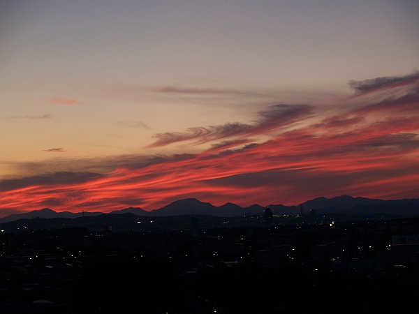 夕焼け