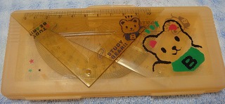 旧くまさん定規セット１