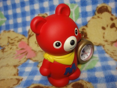 くまさんミキハウス時計３