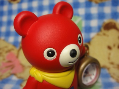 くまさんミキハウス時計４