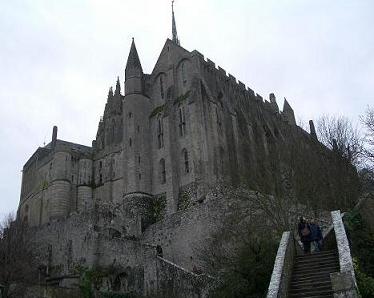 モンサンミッシェル修道院全景