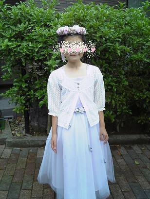 ぼーちゃんのドレス