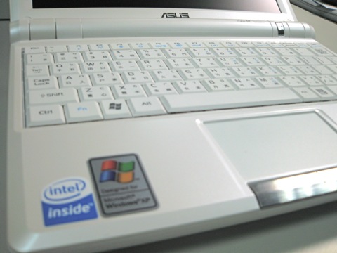 EeePC900：XPインストール