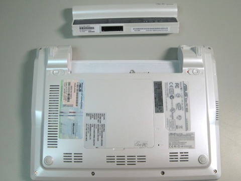 EeePC900：バッテリー