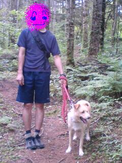 父ちゃんと散歩