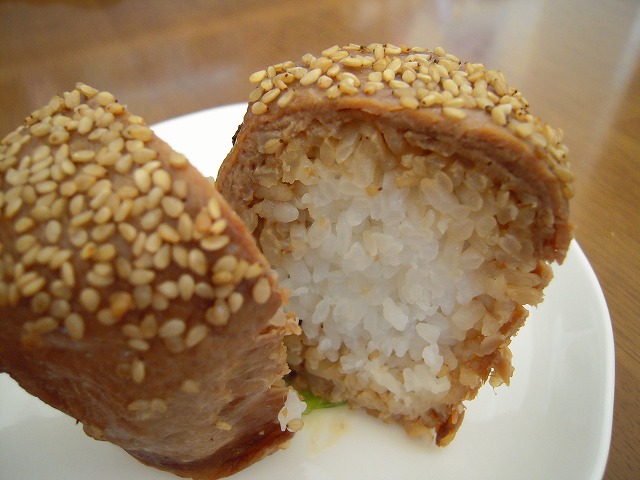 にくまき焼きおにぎり