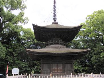 知立神社の「多宝塔」愛知県知立市