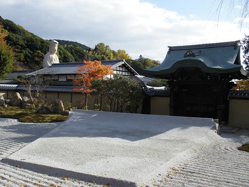 高台寺の枯山水庭園