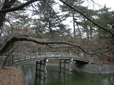 岡崎東公園の散歩コース