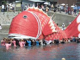 知多豊浜鯛まつり中州