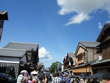 伊勢内宮前 おかげ横丁