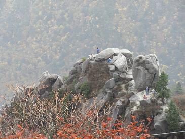 御在所岳登山者