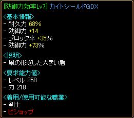 カイトシールドGDX