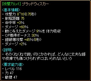 ブラッドウィスカー