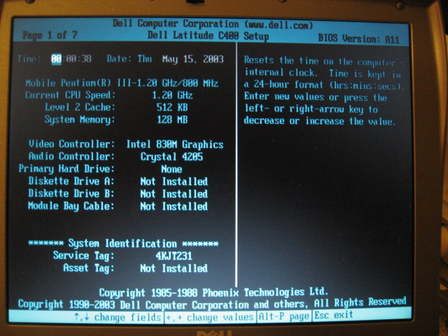 eBay DELL C400 1.2GHz (4)