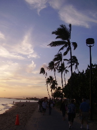 beach walk